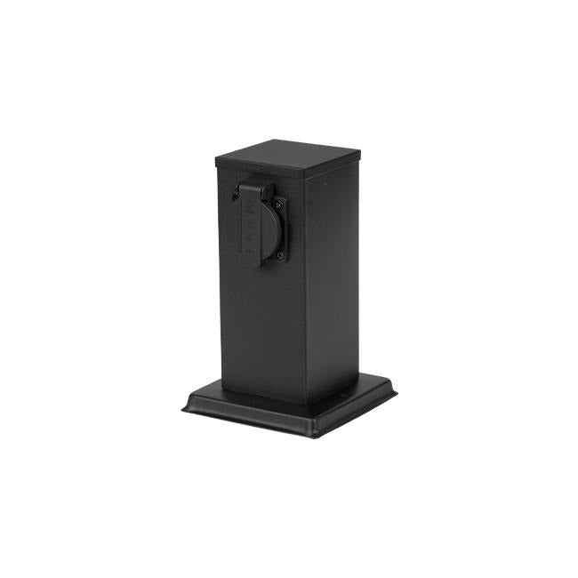 Tuinpaal contactdoos tweevoudig - 230V - 20cm Tuinpaal contactdoos tweevoudig - 230V - 20cm